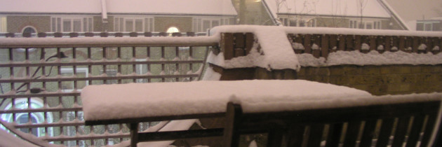Die Lagerung der Balkonmöbel im Winter